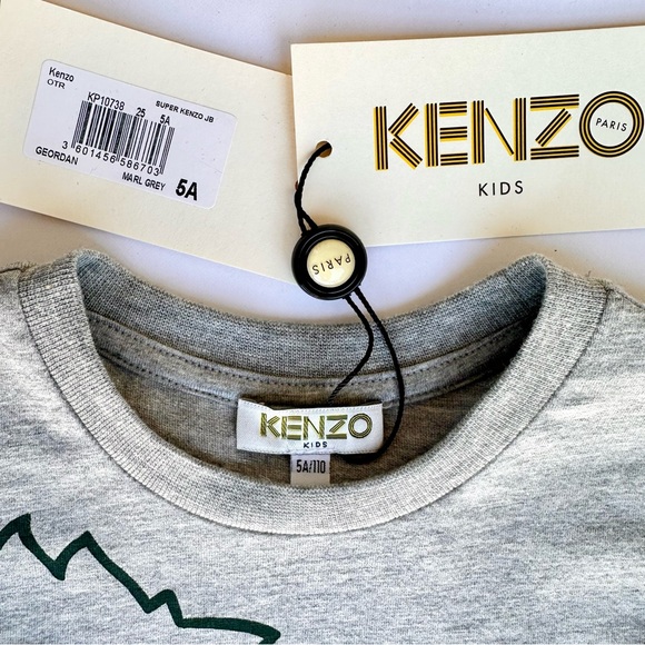 KENZO KIDS Geordan Lion Panther T-Shirt NWT - Picture 8 of 14